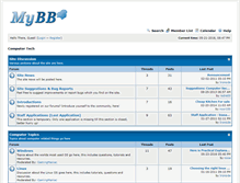 Tablet Screenshot of computertech.createmybb3.com