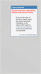 Mobile Screenshot of forumdoofftopic.createmybb3.com