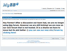 Tablet Screenshot of farmtown.createmybb3.com